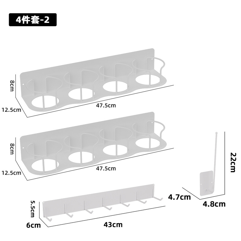 第9世代 スタンレー 穴あけ不要 冷蔵庫用マグカップホルダー 水筒収納ラック|undefined