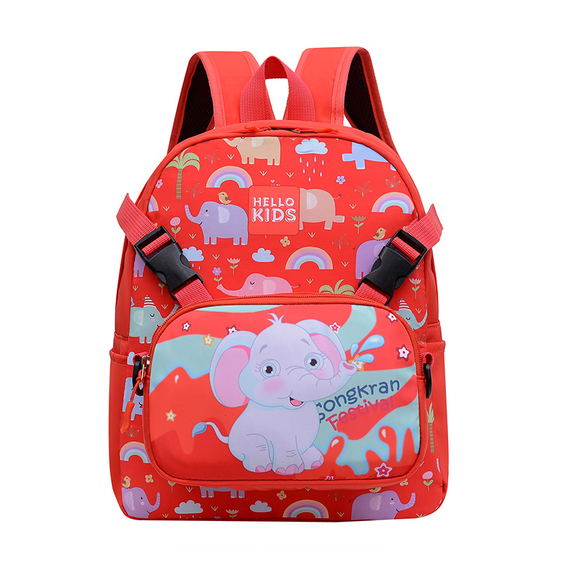 2023 Comercio exterior nueva escuela primaria estudiante mochila niñas Grado uno y dos niños ultra-ligero de gran capacidad kindergarten clase grande