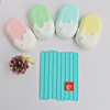 Tx ice cream stick DIY acrylic jellyca cake ice cream stick stick snow bars ice strip Blogee and green onion powder mold