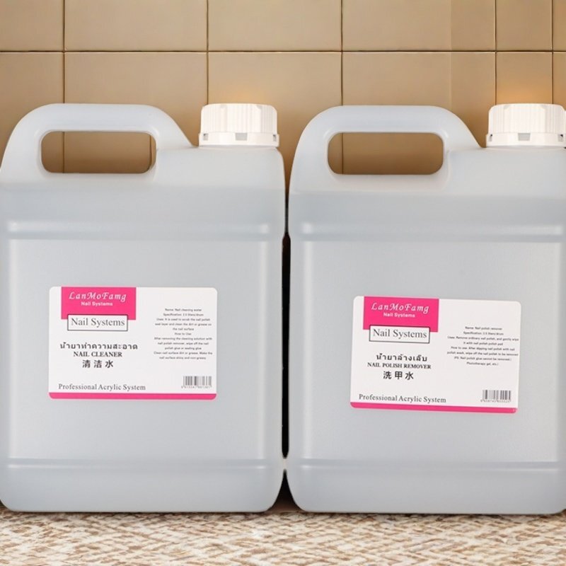 Nail art shop special 2500ml large barrel nail polish remover clean water gel water quick-drying cleaner does not hurt the nail Nail art shop special 2500ml large barrel nail polish remover clean water gel water quick-drying cleaner does not hurt the nail