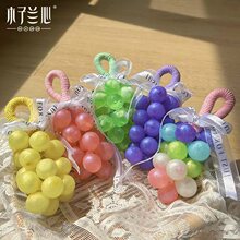 跨境珠光葡萄串手工皂仿水果水晶香皂精油皂伴手礼持久留香洗脸皂
