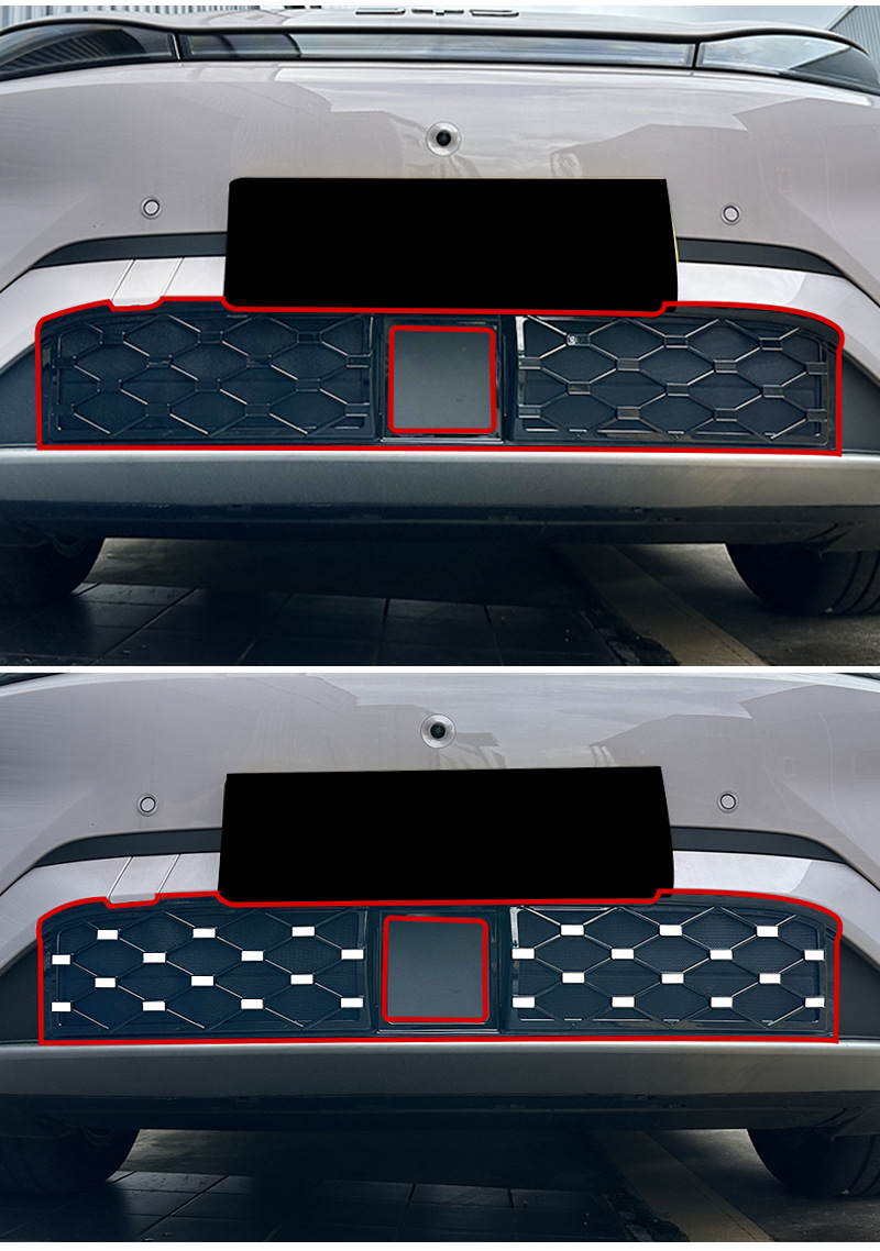 Suitable for BYD Sea Lion 05, insect-proof grille protective net with snap-on installation, no-disassembly accessories, modification supplies