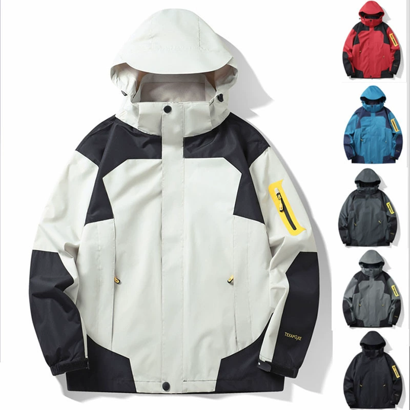 Весенне-осеннее пальто Мужская осенняя одежда для молодежи и среднего возраста на открытом воздухе Зимняя свободная Спортивная тонкая куртка больших размеров для мужчин