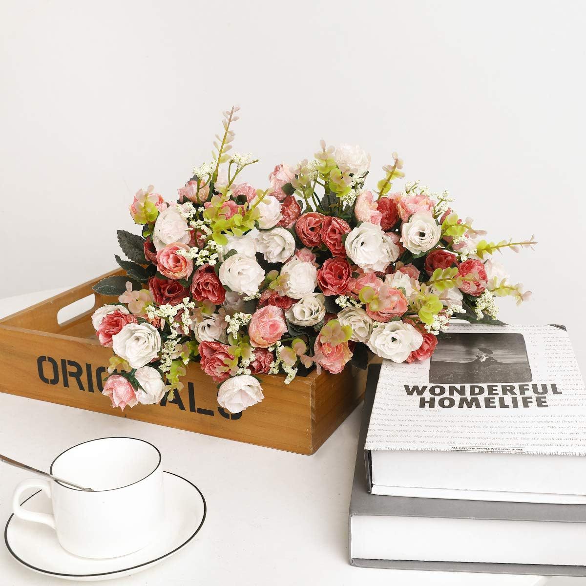 50g Weight bouquet Event & Party Supplies 1 Set Quantity Holiday, Banquet Occasion Silk Flower Material Flower Pattern Elegant, Romantic, Simple Style Style Elegant Romantic Simple Style Flower Silk Flower Artificial Flowers 1