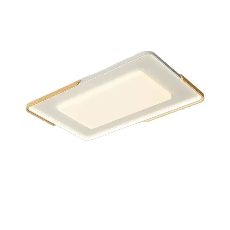 Modern and minimalistic ceiling light for living room, lights for bedroom, rectangular lamp, comfortable light spectrum