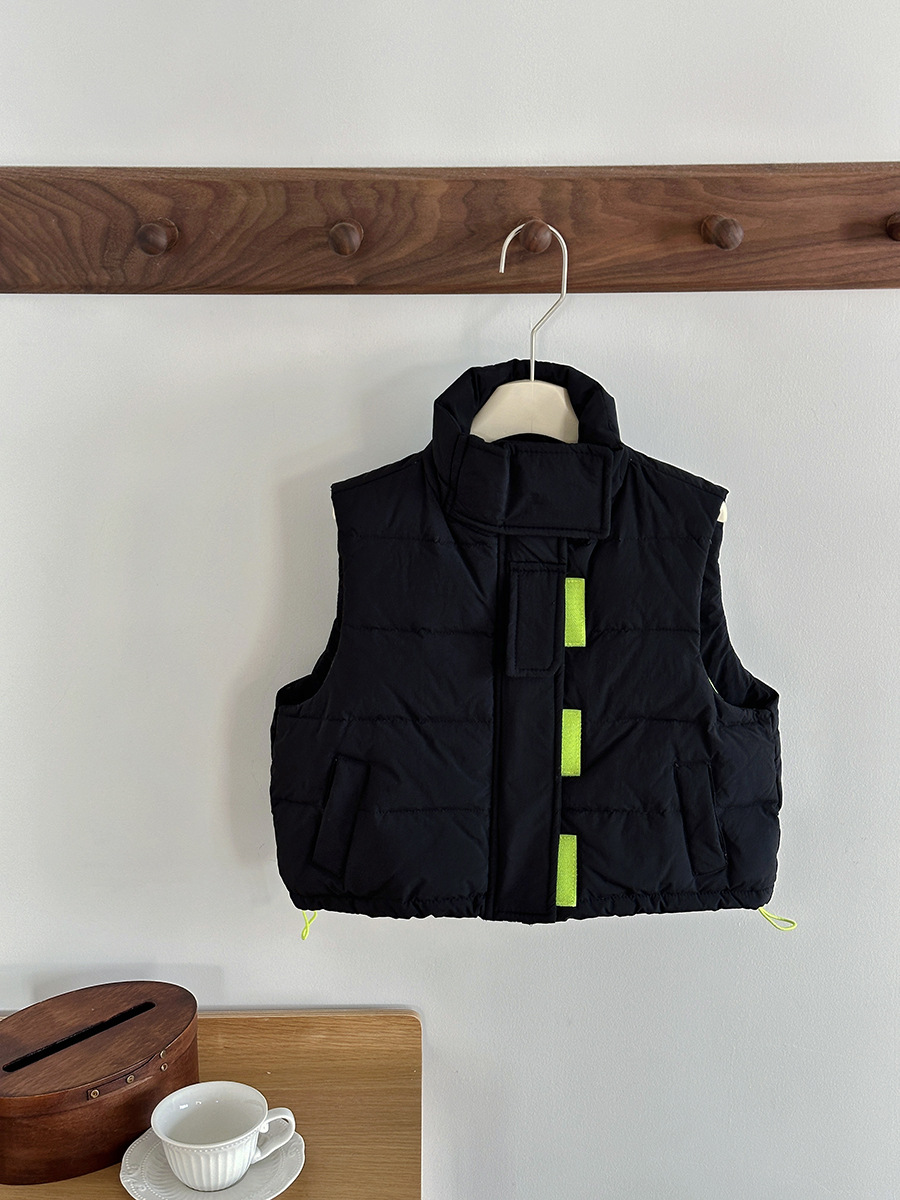 Otoño y invierno para niños chaleco de pluma chaleco de pluma chaleco de herramientas de chaleco de pluma para niños y niñas chaleco de ropa para niños un cabello