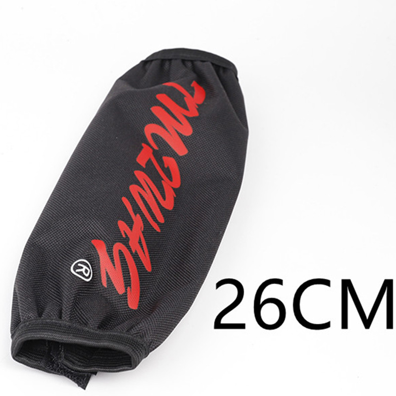 Aplicable para motocicletas eléctricas amortiguador trasero Yamaha cubierta de amortiguador Yardi Suzuki a prueba de polvo y agua
