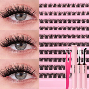 �W���羳��ë�ٽ�ëA01�δض�ëDIY lashes�ֶ�ʽ�۽�ë�zˮ���b