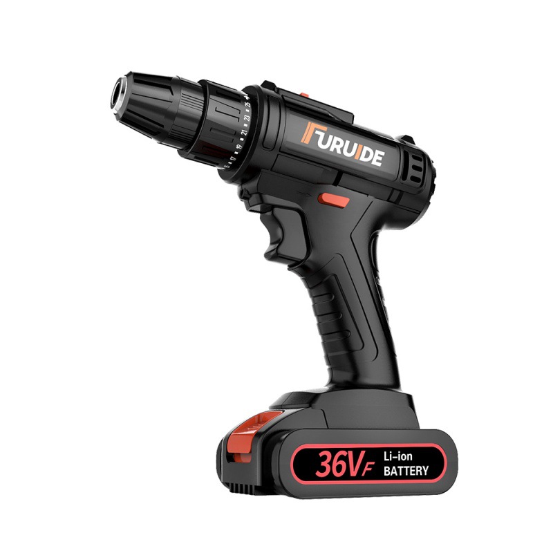 福瑞德36VF锂电钻家用电动螺丝刀充电式手枪钻多功能正反手电钻