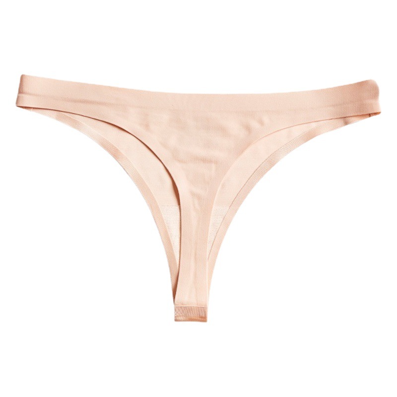 Ropa interior sin costuras de una pieza deseo puro de las mujeres Seda de hielo cintura baja sexy talla grande triángulo de mujer ropa interior deportes fitness yoga