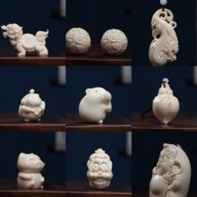 厂家直供象牙果手把件文玩男女把玩件茶宠挂件摆件居家装饰品批发