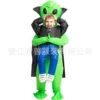 Children's black cloak alien 90-140cm