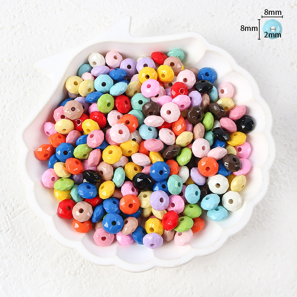 19# sectioned flat wheel beads