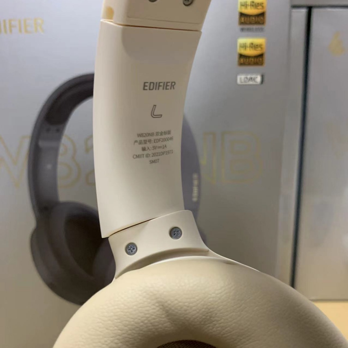 Walker W820NB doble estándar de oro auricular reducción activa de ruido auricular Bluetooth inalámbrico deportes música auriculares