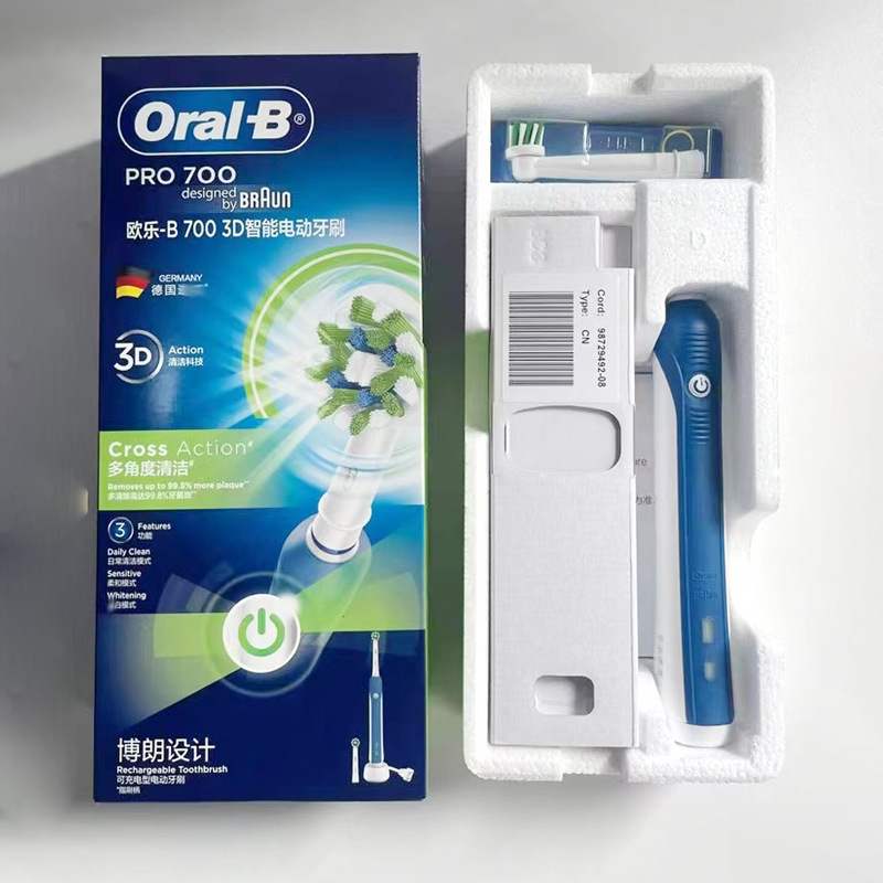 Oral-B Electric Toothbrush Pro700 Rotates Left and Right