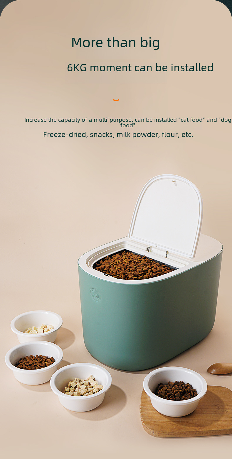Pet Food Storage Barrel 4
