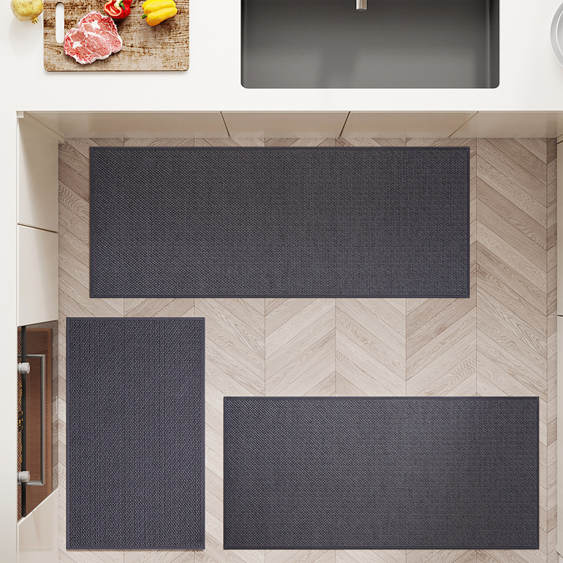 Alfombra de piso de cocina antideslizante a prueba de aceite alfombra impermeable lavable borrable estera de puerta resistente a las manchas alfombra de piso absorbente