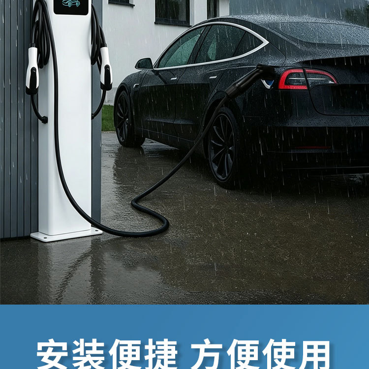 7Kw New Energy Electric Hybrid Car Household and Commercial Universal 32A Ac Charging Station for New Energy Vehicles Fast Charging