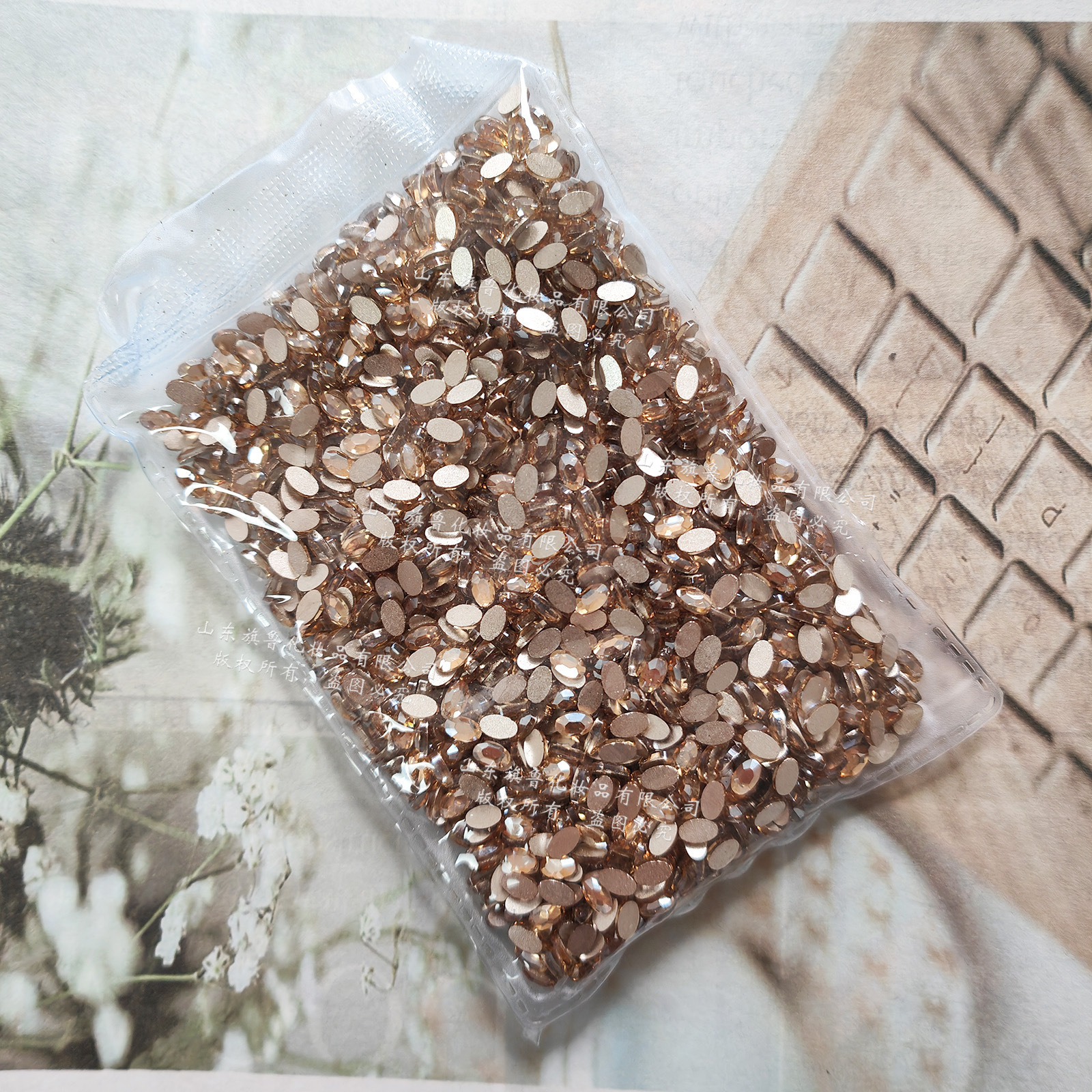 샴페인 [타원형] 3*5mm