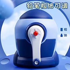 Dingbang Rocket-Shaped Automatic Lead Feeding Lead Preventing Pencil Sharpener with Adjustable Thickness for Children and Primary School Students