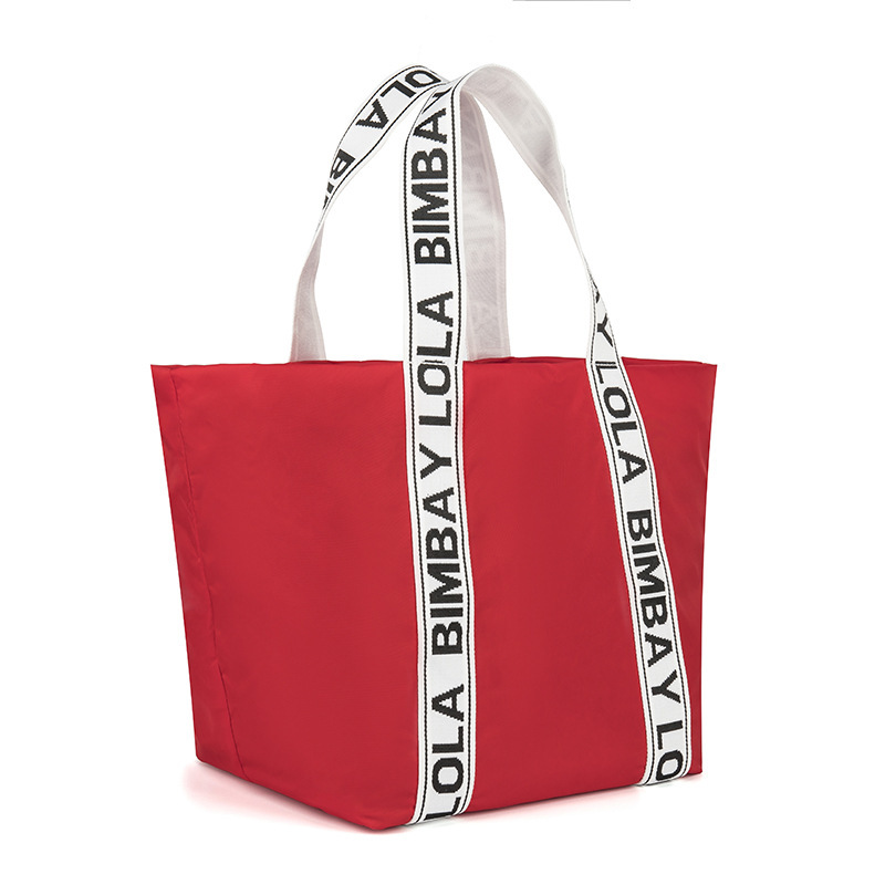 防水大容量トートバッグ BIMBA Y LOLA ビンバローラバッグ ポータブルショッピングバッグ|undefined