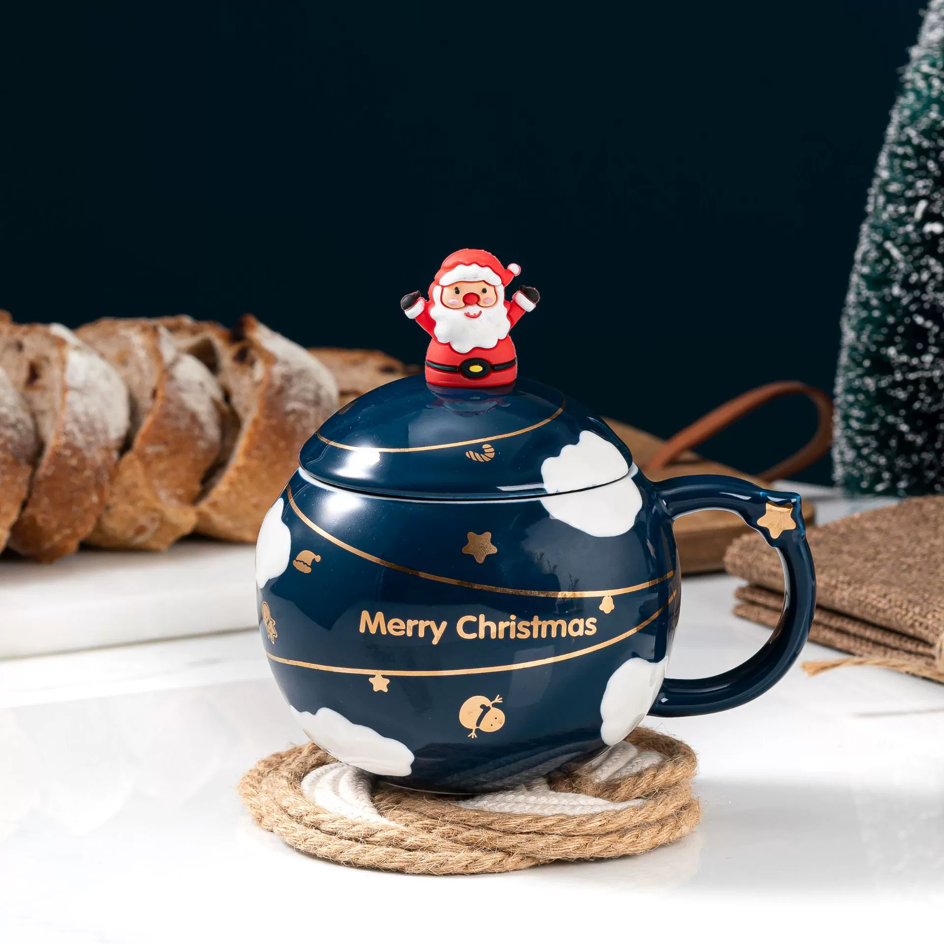 Ceramic coffee cute high quality mixing stick, for beloved