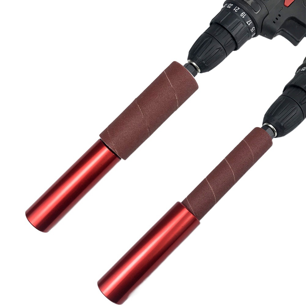 Palo de pulido carpintería madera metal pulido plástico Piedra Mini lijadora taladro eléctrico accesorios de litio taladro eléctrico de conversión