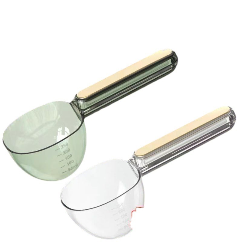 쌀 특종 다기능 주방 가정용 식품 곡물 굵은 곡물 숟가락 창조적 인 돼지 국수 숟가락 스낵 밀봉 클립 측정 숟가락