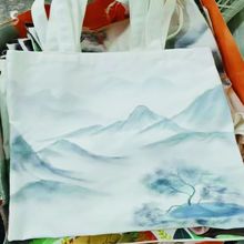 便宜帆布袋定制女士肩背手提购物袋批发学生手提伴手礼彩色小布包