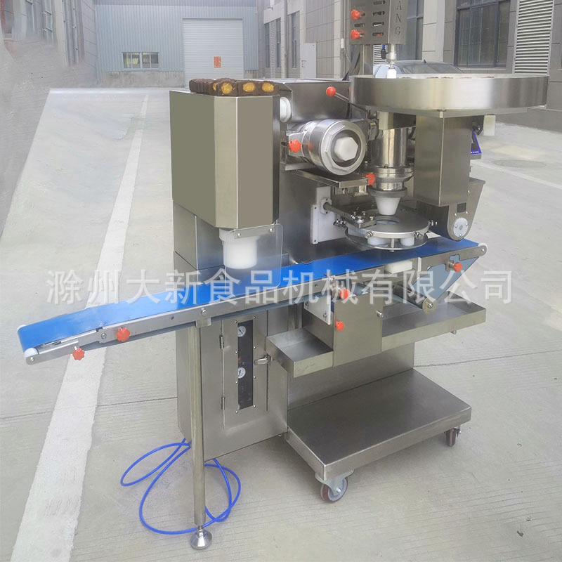 商用蛋黄月饼机，月饼包馅机  伍仁月饼包馅机，出口越南