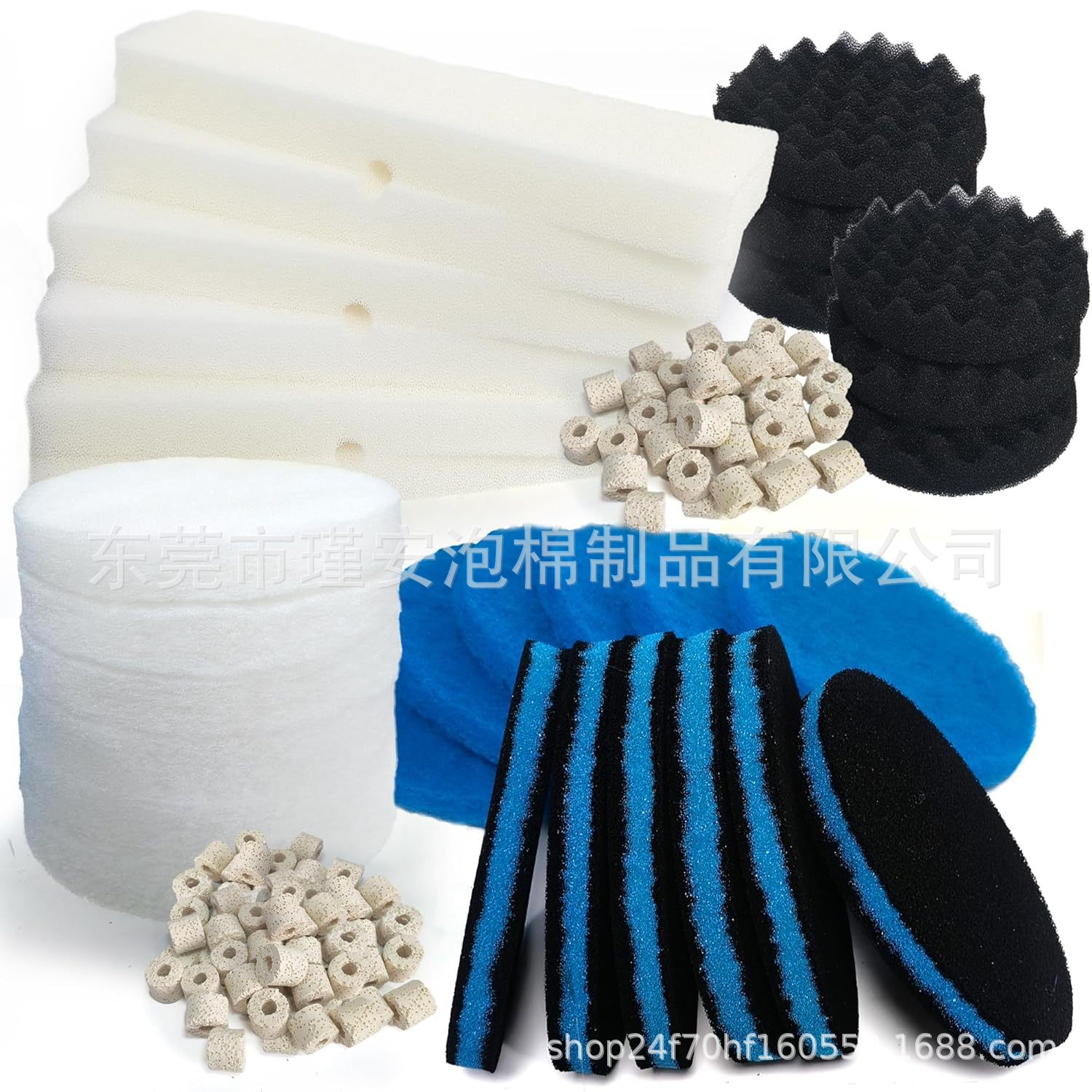 生产 适用于水族箱的海绵空气净化器的预过滤器 通用罐式过滤器垫