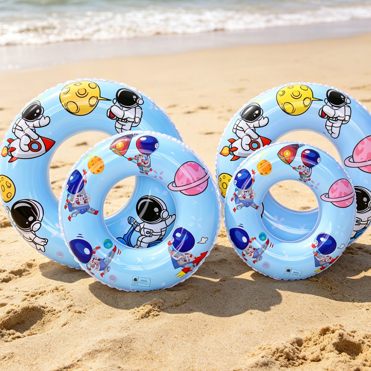 Anillo de natación infantil de plumas de mar para bebés de 3 a 6 años de edad para adultos engrosados inflables anillo infantil axillar fábrica al por mayor