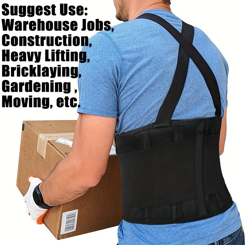 Cinturón Corrector de Postura Lumbar de Poliéster para Deportes al Aire Libre y Fitness