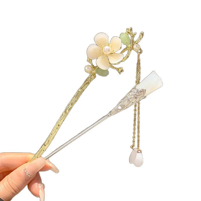 Nuevo estilo antiguo chino pinzas de cabello para mujeres de alto nivel de movimiento de cabello pinzas de cabello modernas cheongsam piezas de cabello