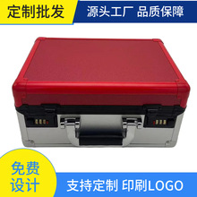 手提式卡槽箱 铝合金PSA BGS评级卡展示收纳箱 球星卡收藏箱