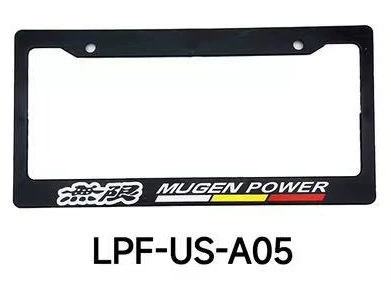 Modified License Plate Frame, License plate holder/license plate holder - mugen-unlimited