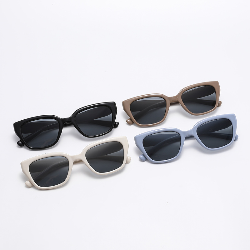 Gafas de Sol Cuadradas Ojo de Gato de PC Protección UV380 para Pesca y Conducción