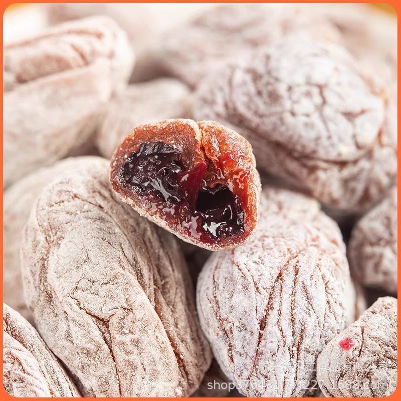 Green Plum with Grapes, Plum with Tangerine Peel, Green Plum with Grape Fruit Pieces, Plum with Bursting Seeds, Soft Seed Plum with Raisin Filling