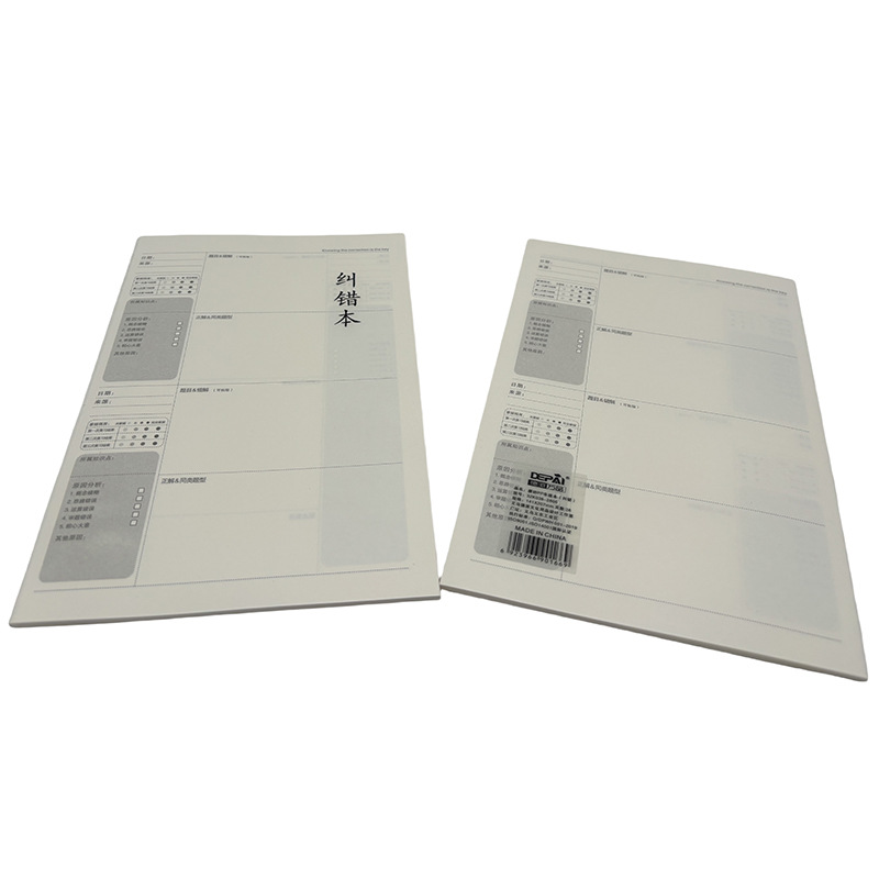 C1313 esmerilado superficie PP libro de corrección diario Notebook Yiwu 2 yuanes tienda estilo al por mayor