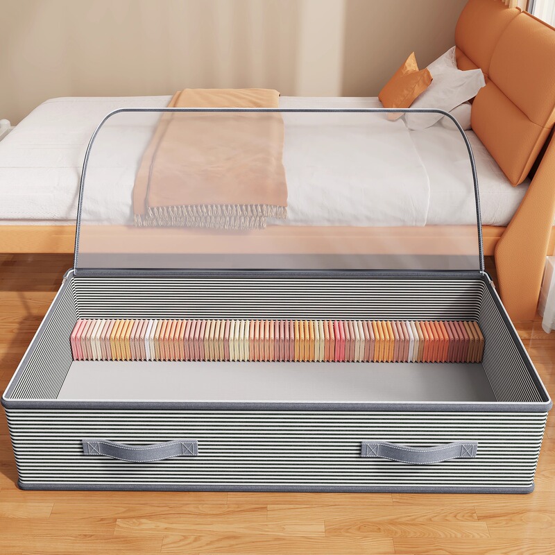 Under-Bed Storage Bag, Household Storage Artifact, Moisture-Proof Storage Organizer, Under-Bed Foldableing Clothing and Quilt Storage Box Under-Bed Storage Bag, Household Storage Artifact, Moisture-Proof Storage Organizer, Under-Bed Foldableing Clothing and Quilt Storage Box