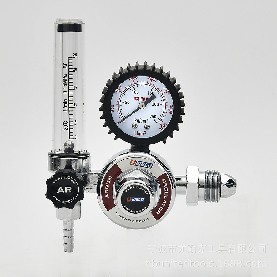 UWELD氩气流量计减压器二氧化碳减压阀畅销厂家直销减压器