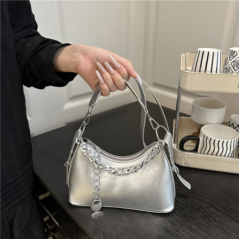 Qadın üçün çiyin çantası, payız-qış üslubunda crossbody model