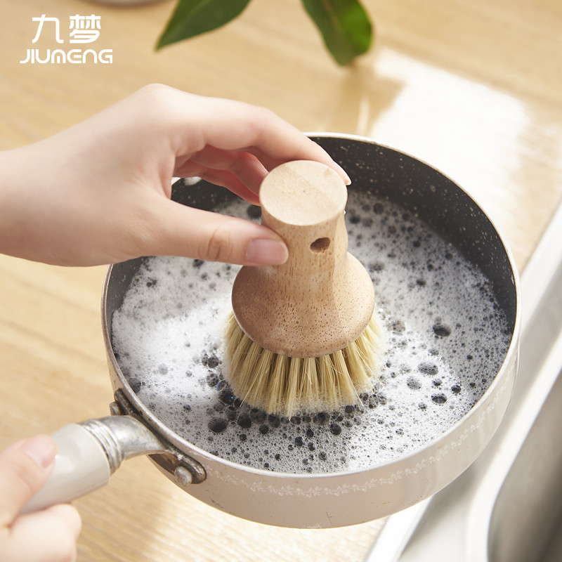 주방 긴 손잡이 청소 브러시 가정용 오염 제거 냄비 브러시 식기 세척 브러시 싱크대 스토브 청소 브러시 컵 세척 브러시