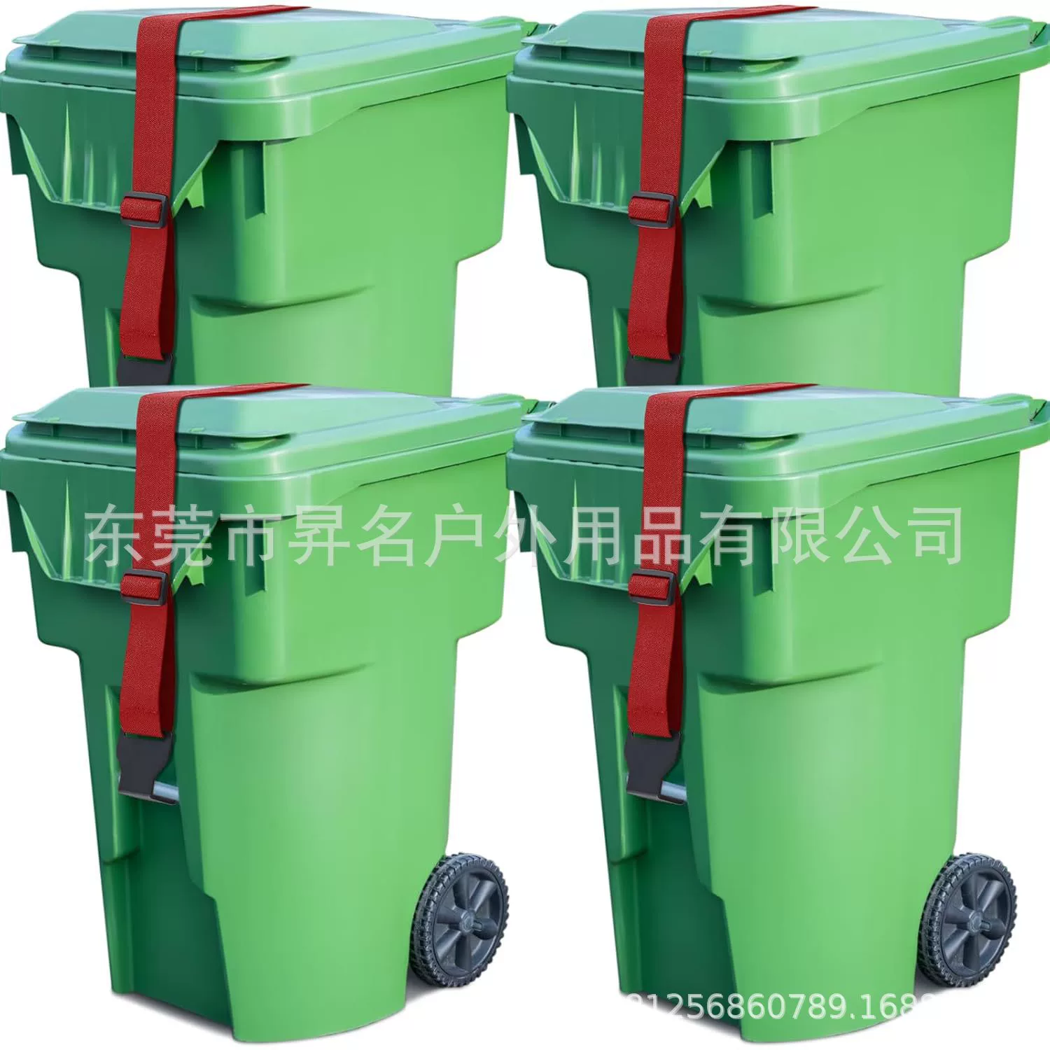 Замок крышки мусорного бака, регулируемый ремень для мусорного бака на открытом воздухе, ремень безопасности, ремень крышки мусорного бака, оригинальный продукт