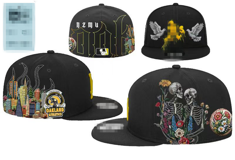 新款L-A N-Y棒球帽字母刺绣嘻哈帽尺寸帽时尚帽子Fitted cap T-38|undefined