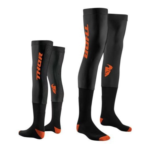 Thor's New Off-Road Motorcycle Ice Silk Compression Socks, Unisex, Lightweight, Non-Slip, with Elastic Design
