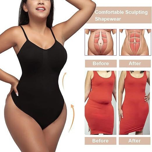 Cross-Border Hot-Selling Seamless Shapewear Bodysuit with Tummy Control and Butt-Lifting Thong Bodysuit in Plus Size Cross-Border Hot-Selling Seamless Shapewear Bodysuit with Tummy Control and Butt-Lifting Thong Bodysuit in Plus Size