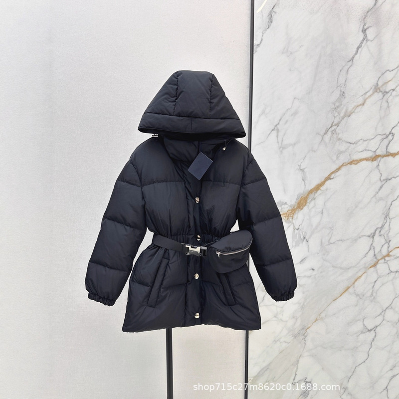 Shenzhen Nanyou 25 Autumn and Winter Versatile Slimming Look Warm, Light and Comfortable Waist Bag Belt Waist Hooded down Jacket Shenzhen Nanyou 25 Autumn and Winter Versatile Slimming Look Warm, Light and Comfortable Waist Bag Belt Waist Hooded down Jacket