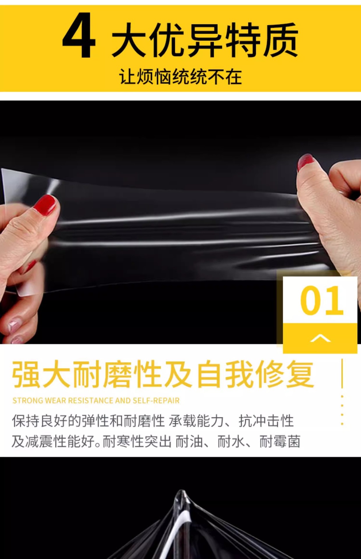 Includes Installation of Tpu Invisible Car Wrap, Transparent Paint Protection Film, Anti-Scratch Car Body Sticker, Wholesale Ppf Automotive Film Factory