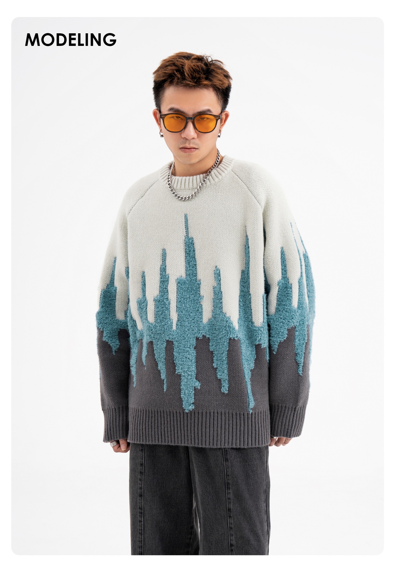 Hip Hop Knitted Sweater 2